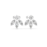 Marquise Jacket Lab Grown Diamond Earrings