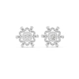 Cushion Stud Lab Grown Diamond Earrings