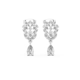 Mixed Dangle Lab Grown Diamond Earrings