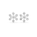 Round Stud Lab Grown Diamond Earrings