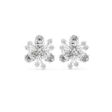 Mixed Stud Lab Grown Diamond Earrings