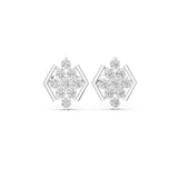 Round Stud Lab Grown Diamond Earrings