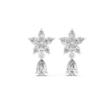 Mixed Drop Lab Grown Diamond Earrings