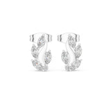 Marquise Climber Lab Grown Diamond Earrings