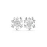 Round Stud Lab Grown Diamond Earrings