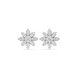 Round Stud Lab Grown Diamond Earrings