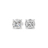 Cushion Stud Lab Grown Diamond Earrings