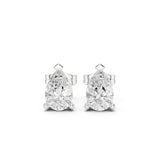 Pear Stud Lab Grown Diamond Earrings