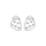 Round Stud Lab Grown Diamond Earrings