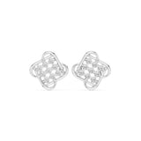 Round Stud Lab Grown Diamond Earrings