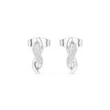 Round Stud Lab Grown Diamond Earrings