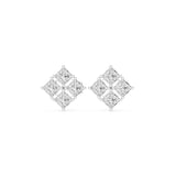 Princess Stud Lab Grown Diamond Earrings