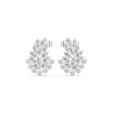 Marquise & Round  Cluster Lab Grown Diamond Earrings