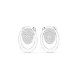 Round Stud Lab Grown Diamond Earrings