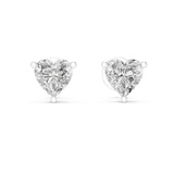 Heart Stud Lab Grown Diamond Earrings