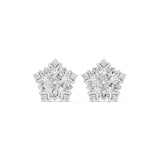 Mixed Stud Lab Grown Diamond Earrings