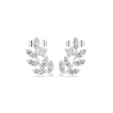 Marquise & Round  Climber Lab Grown Diamond Earrings