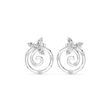 Marquise & Round Stud Lab Grown Diamond Earrings
