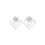 Princess Dangle Lab Grown Diamond Earrings