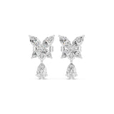 Marquise & Pear Dangle Lab Grown Diamond Earrings