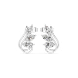 Marquise Climber Lab Grown Diamond Earrings