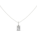 Radiant Pendant Lab Grown Diamond Necklace