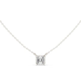 Asscher Cut Diamond Pendant