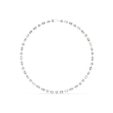 Mixed Tennis Lab Grown Diamond Necklace