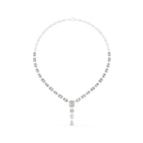 Multi-Shape Diamond Drop Necklace