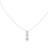 Round Pendant Lab Grown Diamond Necklace