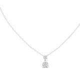 Round Solitaire Lab Grown Diamond Necklace