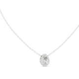 Pear Solitaire Lab Grown Diamond Necklace