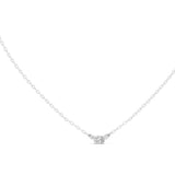 Round Solitaire Lab Grown Diamond Necklace