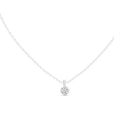 Round Solitaire Lab Grown Diamond Necklace
