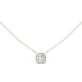Princess Solitaire Lab Grown Diamond Necklace