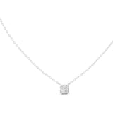 Princess Solitaire Lab Grown Diamond Necklace