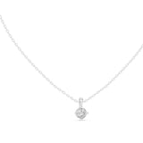 Round Solitaire Lab Grown Diamond Necklace