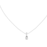 Pear Solitaire Lab Grown Diamond Necklace