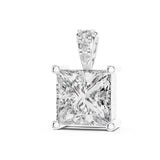 Princess Pendant Lab Grown Diamond Necklace