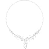Round Cluster Lab Grown Diamond Necklace