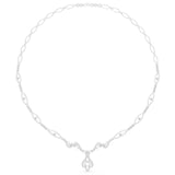 Round Pendant Lab Grown Diamond Necklace