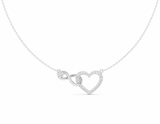 Round Pendant Lab Grown Diamond Necklace