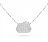 Round Pendant Lab Grown Diamond Necklace
