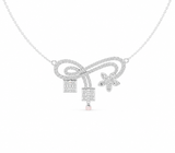 Mixed Pendant Lab Grown Diamond Necklace