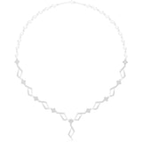 Round Station Lab Grown Diamond Necklace