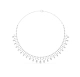 Pear Riviera Lab Grown Diamond Necklace