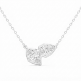 Marquise Pendant Lab Grown Diamond Necklace