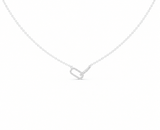 Round Pendant Lab Grown Diamond Necklace