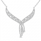 Round Pendant Lab Grown Diamond Necklace