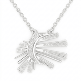 Round Pendant Lab Grown Diamond Necklace